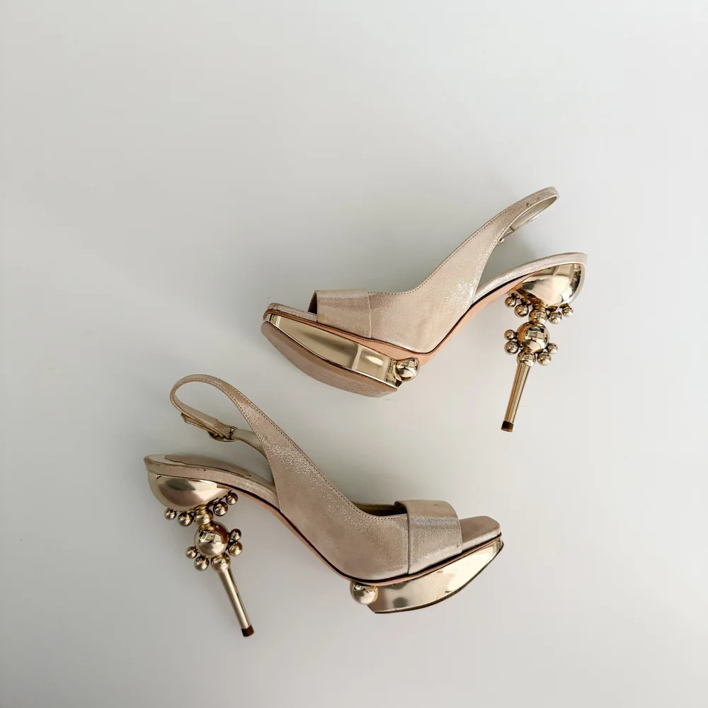 Christian Dior by John Galliano Resort 2008 Runway Sculpted Heels